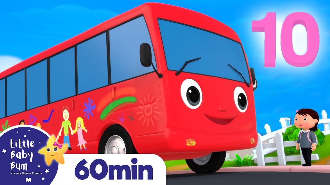image 0 Ten Little Buses +more Nursery Rhymes And Kids Songs : Little Baby Bum
