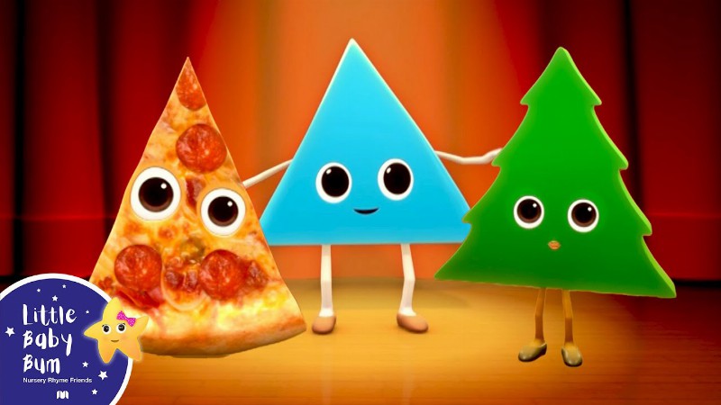 image 0 Triangle Song - Learn Shapes : Little Baby Bum - Classic Nursery Rhymes For Kids