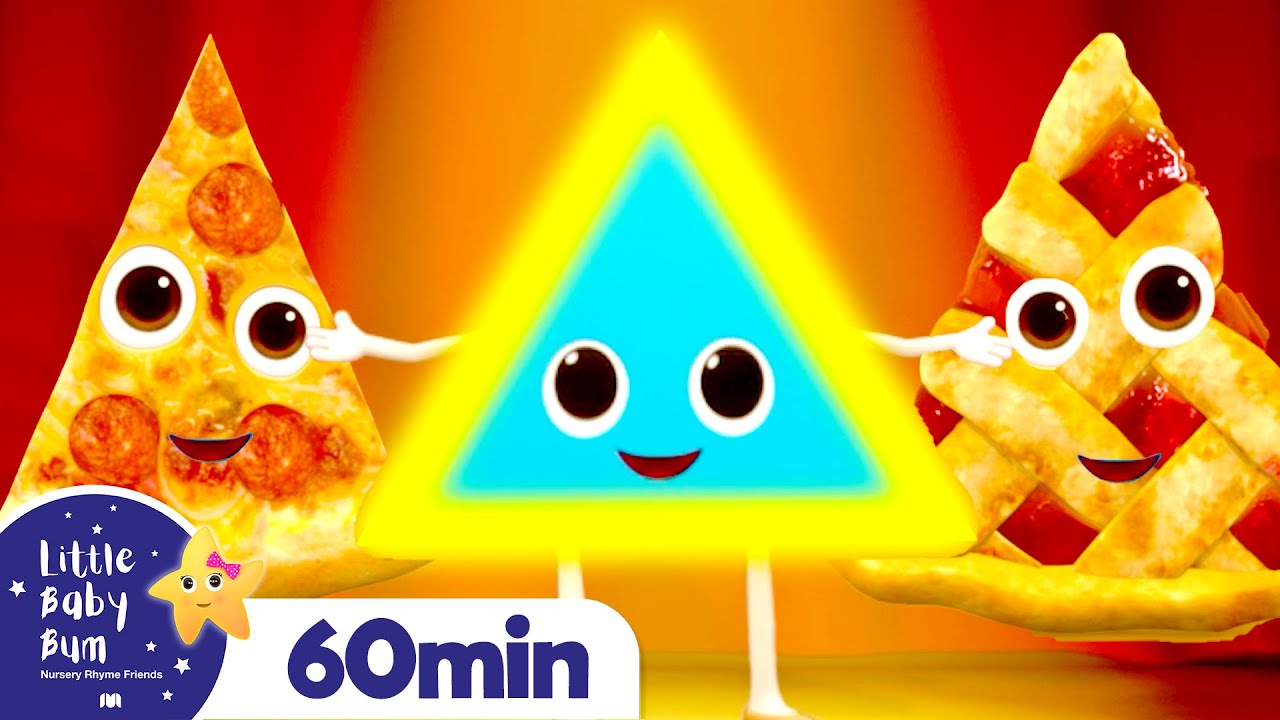 Triangle Song +more Nursery Rhymes And Kids Songs : Little Baby Bum