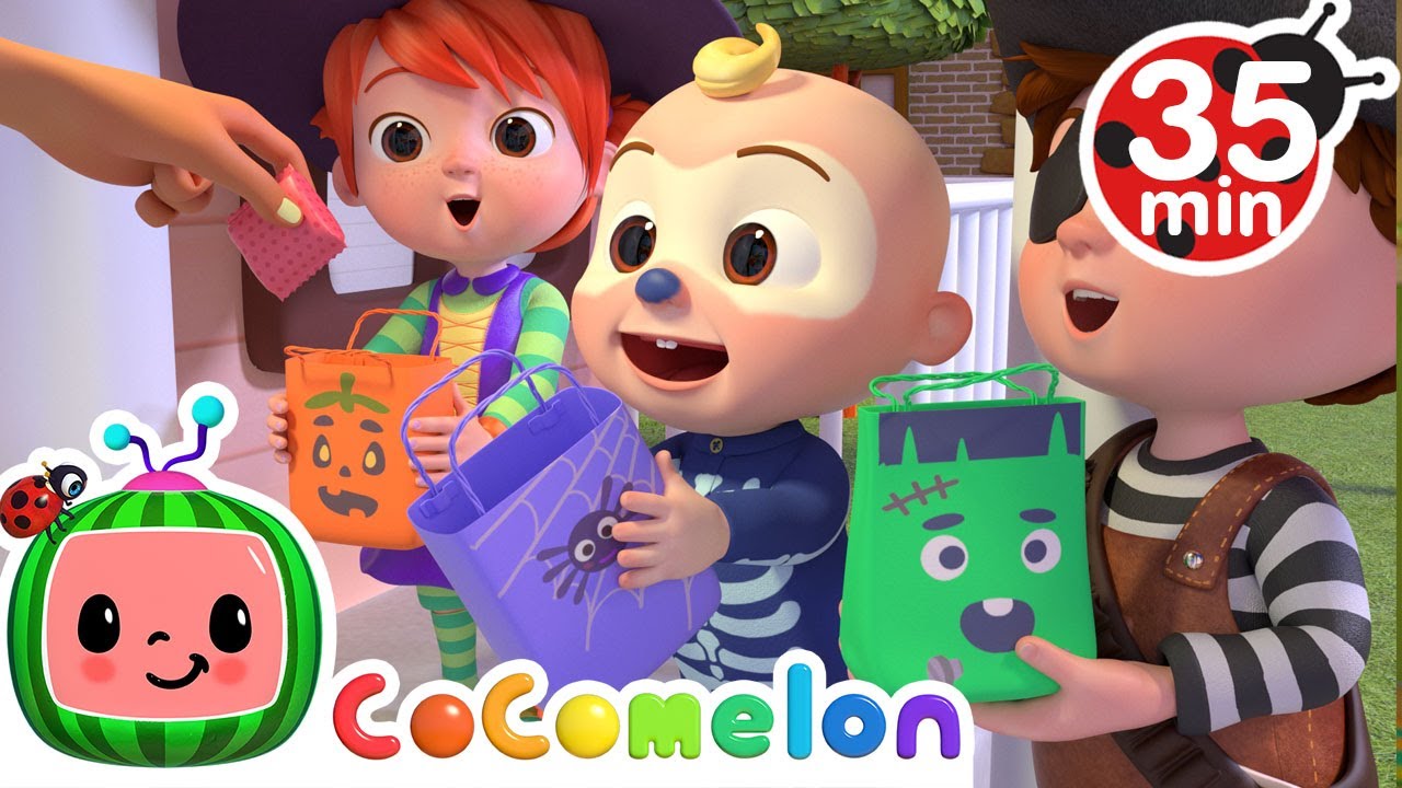 image 0 Trick Or Treat Song + More Nursery Rhymes & Kids Songs - Cocomelon