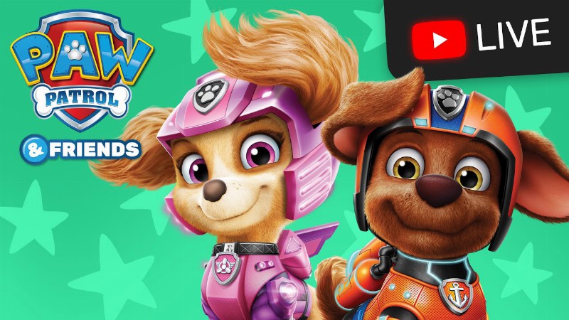 image 0 🔴 Ultimate Rescue Paw Patrol Episodes And More! Live Stream : Cartoons For Kids
