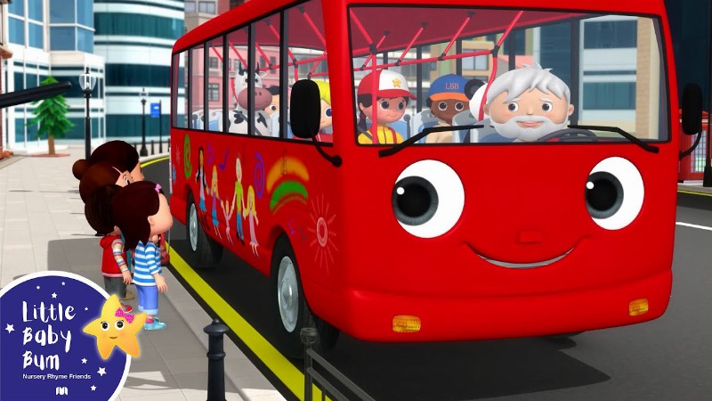 image 0 Wheels On The Bus : Little Baby Bum - Nursery Rhymes For Kids : Baby Song 123