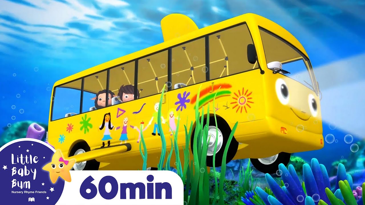 image 0 Wheels On The Bus - Underwater! +more Nursery Rhymes And Kids Songs : Little Baby Bum